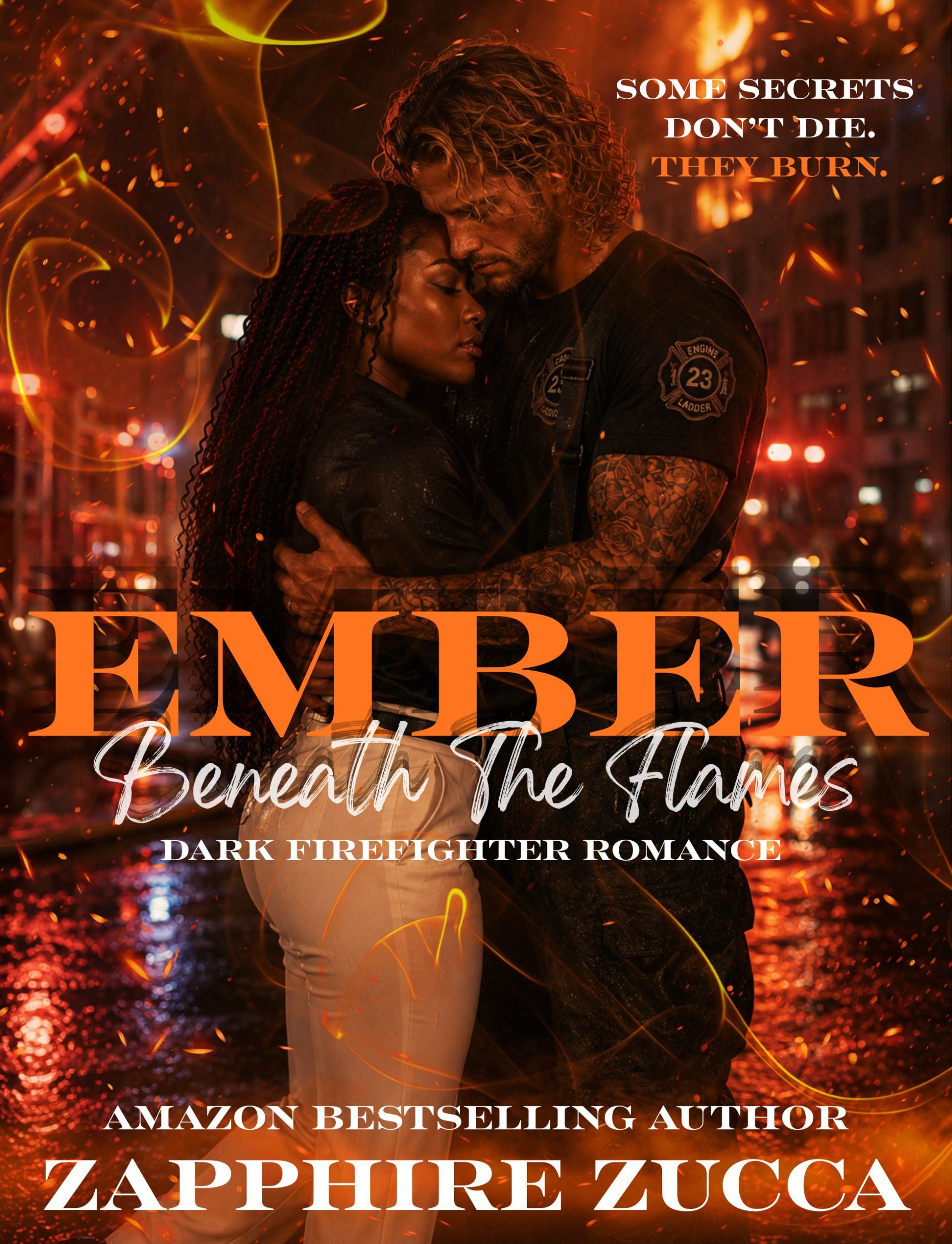 EMBER: Beneath The Flames (Dark Firefighter Romance) cover